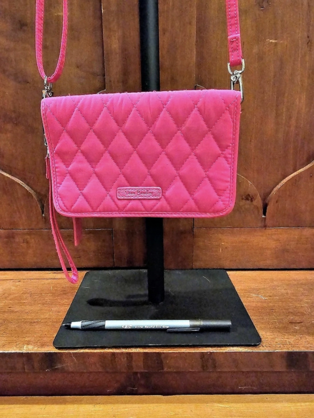Vera Bradley All in One Quilted Crossbody Wallet